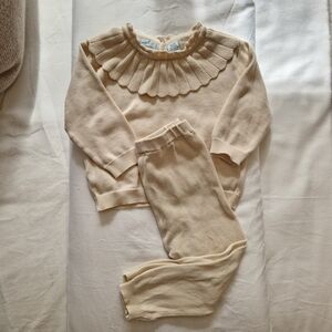 Kids Cream Matching Set